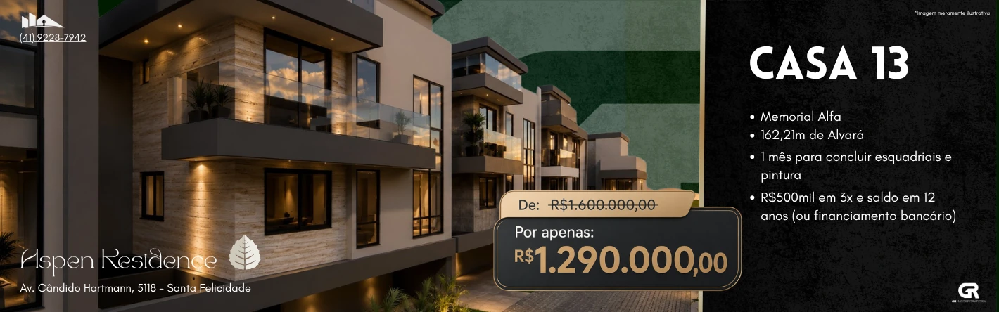 PROMOÇÃO no Aspen Residence!!! PROMOÇÃO no Aspen Residence!!!